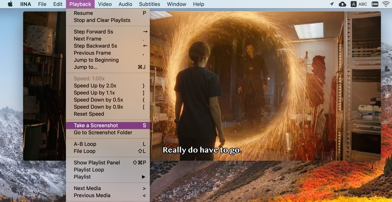video player for mac that use arrows to fast forwards